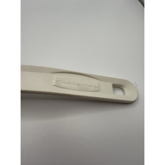 Rubbermaid White Ladle Server Spoon #1975 #1 (12-1/4")Vintage - Picture 3 of 5